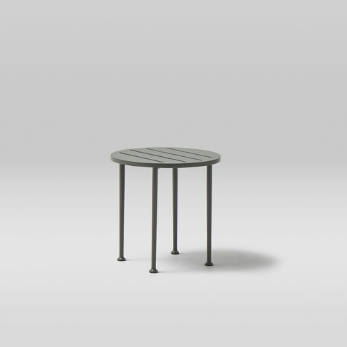 Table basse contemporaine - CURIO - POINT - en aluminium / en aluminium peint / en aluminium thermolaqué