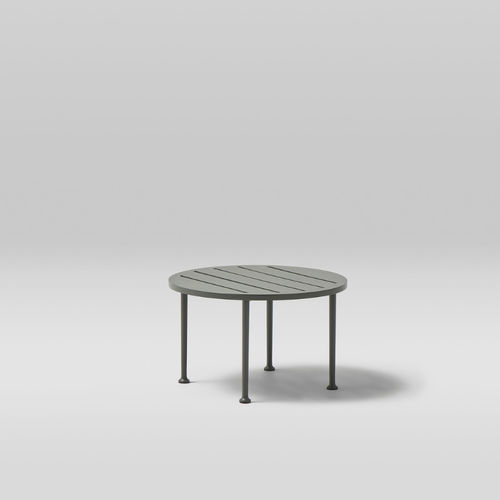 Table basse contemporaine - CURIO - POINT - en aluminium / en aluminium peint / en aluminium thermolaqué