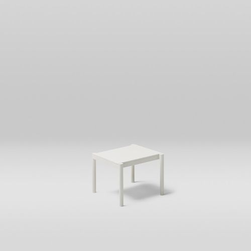 Table contemporaine - ORIGIN - POINT - en aluminium / en aluminium thermolaqué / en porcelaine