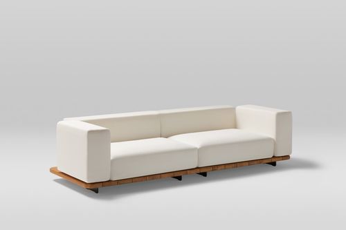 Canapé modulable - PAL - POINT - contemporain / en tissu / en mousse