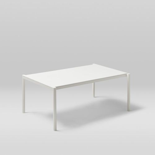 Table contemporaine - ORIGIN - POINT - en aluminium / en aluminium peint / en aluminium thermolaqué