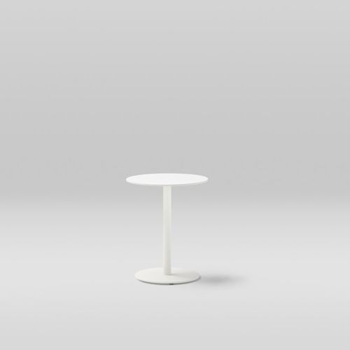 Table basse contemporaine - LIS - POINT - en aluminium peint / en grès / en grès cérame