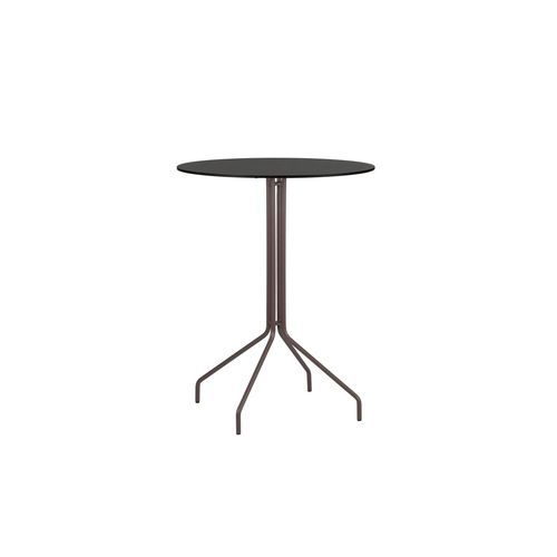 Table basse contemporaine - WEAVE - POINT - en aluminium / en aluminium peint / en porcelaine
