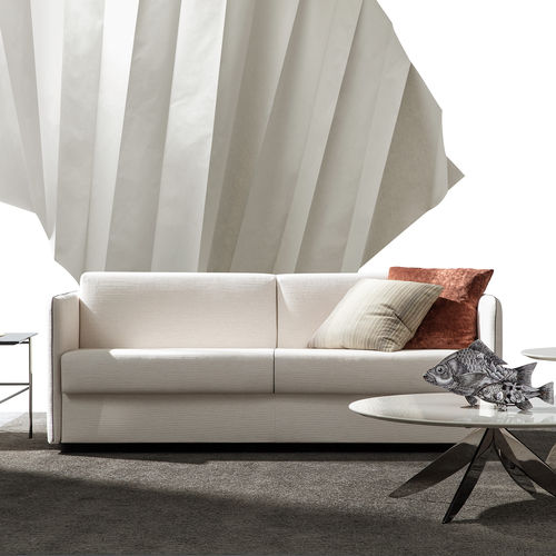 Canapé lit - EASY - BERTO - contemporain / en tissu / en cuir