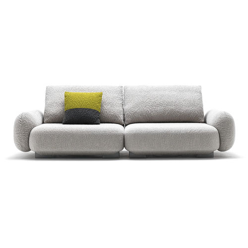 Canapé modulable - IGGY - BERTO - contemporain / en tissu / en cuir
