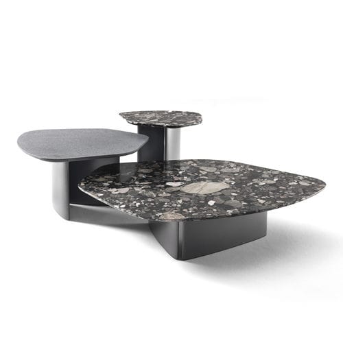 Table basse contemporaine - PASSENGER - BERTO - en noyer / en frêne / en MDF