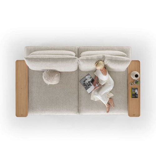 Canapé modulable - DAVID CINEMA  - BERTO - design / en tissu / en cuir