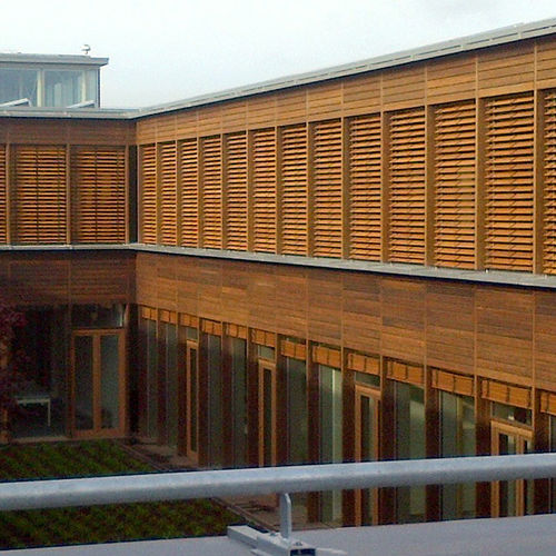 Store vénitien - Dalex - pour fenêtre / en bois / d'extérieur