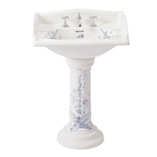 Vasque sur pied - OSBR2000/OSBR2001/OSBR2002/OSBR2003 - GENTRY HOME - en porcelaine / rectangulaire / classique