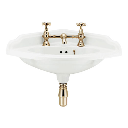 Vasque suspendue - 2017/2018 - GENTRY HOME - en porcelaine / d'angle / classique