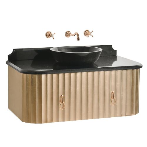 Meuble vasque suspendu - CHARLOTTE - GENTRY HOME - en marbre / classique / avec tiroirs