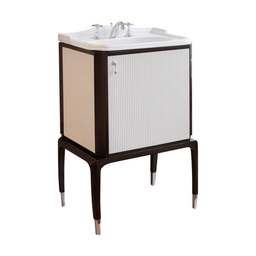 Meuble vasque à poser - GRACE - GENTRY HOME - en bois / classique / avec étagère intégrée