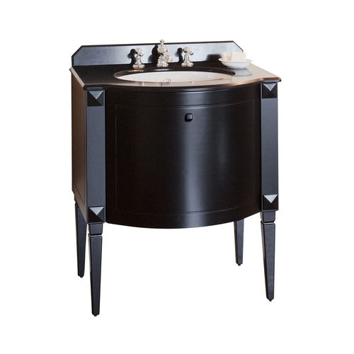 Meuble vasque à poser - CHESTER NERO - GENTRY HOME - en marbre / classique / avec tiroirs