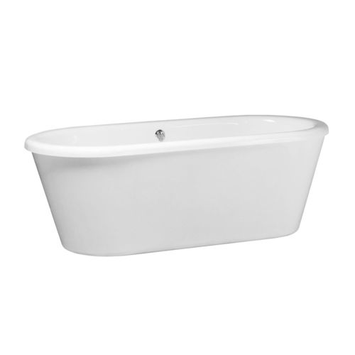 Baignoire ovale - TREND - GENTRY HOME - à poser / en acrylique / blanche