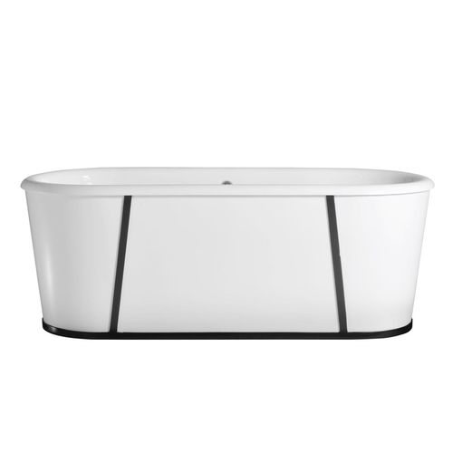 Baignoire ovale - BARRY - GENTRY HOME - à poser / en fonte / blanche
