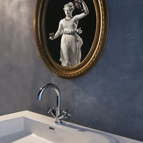 Mélangeur de vasque - VERA : FBPU58503 - GUGLIELMI - à poser / en métal chromé / de salle de bain