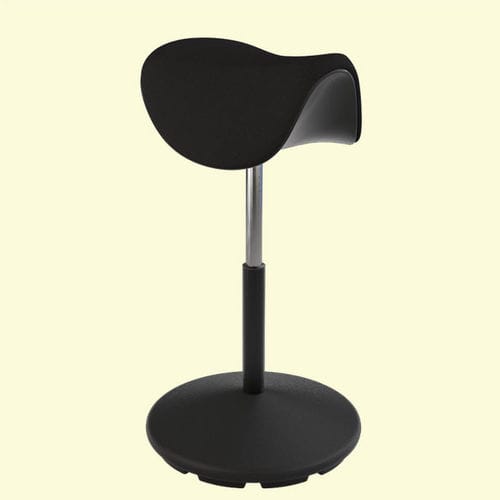 Tabouret de travail en tissu - MOTION - VARIER - avec piètement en métal / tapissé / à hauteur réglable