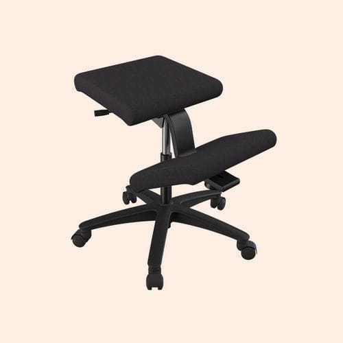 Tabouret de travail en tissu - WING™ BALANS® - VARIER - à roulettes / tapissé / à hauteur réglable