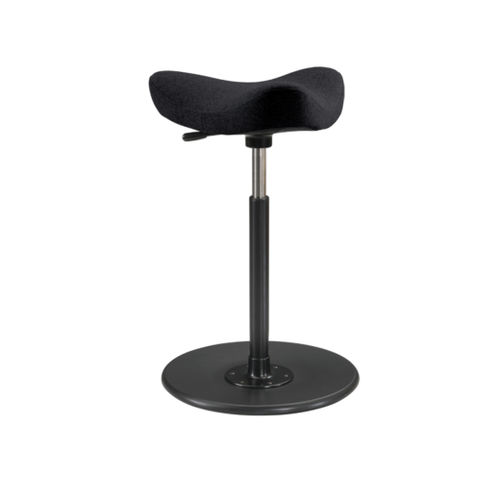 Tabouret de travail en tissu - MOVE™ - VARIER - avec piètement en métal / tapissé / à hauteur réglable