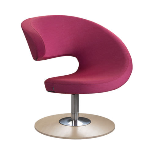 Chaise contemporaine - PEEL™ CLUB - VARIER - d'intérieur / en tissu / tapissée