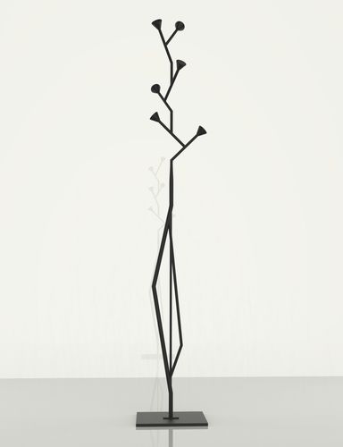 Porte-manteau sur pied - LIFE 1 AERO LIGHT - INSILVIS - design minimaliste / en métal