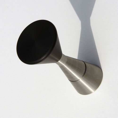 Patère design minimaliste - FULLSTOP - INSILVIS - en acier / individuelle / professionnelle