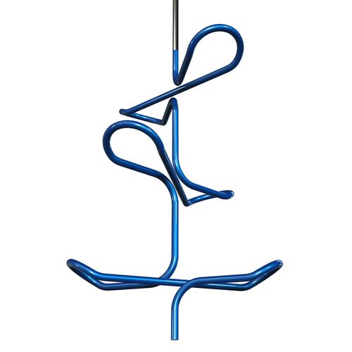 Porte-manteau de plafond - DRAGONFLY 6 5 - INSILVIS - design original / en acier inoxydable / en acier peint