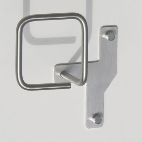 Patère contemporaine - DIRECTIONS 1 - INSILVIS - en inox / individuelle