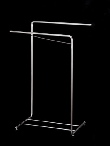 Porte-serviettes 2 barres - ANCILLA - INSILVIS - sur pied / en inox