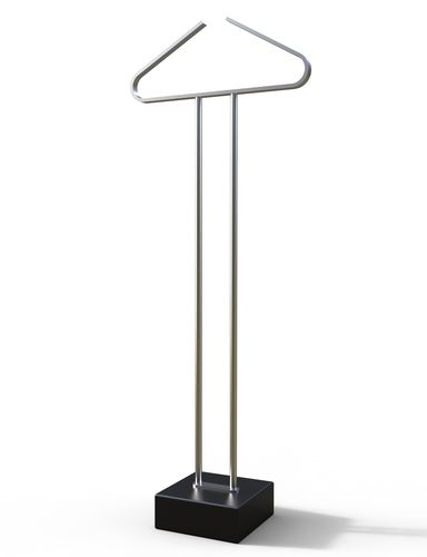 Valet de nuit au sol - PROPILEI 1 - INSILVIS - en acier inoxydable / en marbre / contemporain