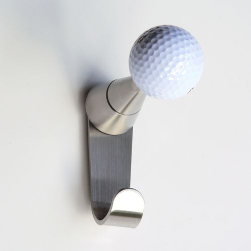 Porte-manteau mural - GOLF + - INSILVIS - contemporain / en acier inoxydable