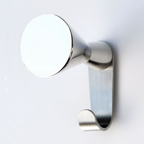 Porte-manteau mural - SUPERCONE + - INSILVIS - contemporain / en acier inoxydable