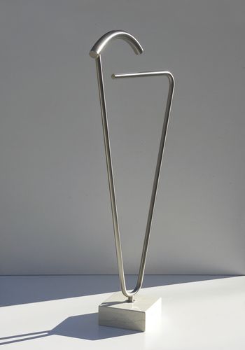 Valet de nuit au sol - CARESS 2 - INSILVIS - en métal / contemporain