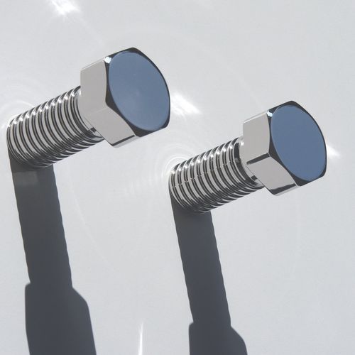 Porte-manteau mural - BOLT - INSILVIS - contemporain / en métal