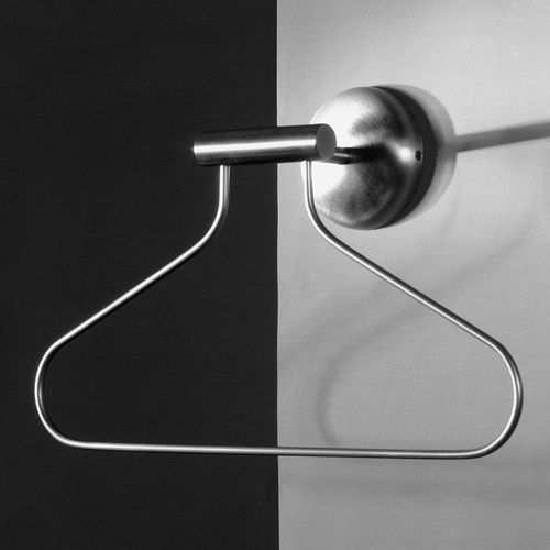 Patère contemporaine - QUID 1B - INSILVIS - en inox / individuelle