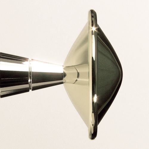 Patère contemporaine - FLOU 1A - INSILVIS - en inox / individuelle