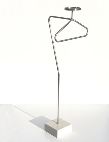 Valet de nuit au sol - FRAGRANCE 2 - INSILVIS - en métal / contemporain