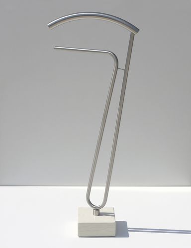 Valet de nuit au sol - BELIEVE 2 - INSILVIS - en métal / contemporain