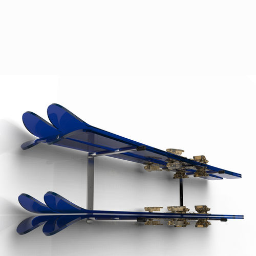 Porte-skis mural - COMBINED 4 - INSILVIS
