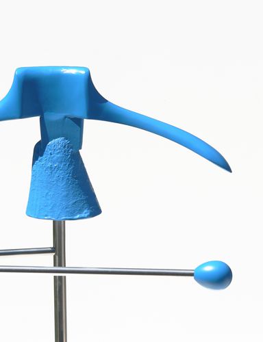 Valet de nuit au sol - ATELIER PARIS 1 - INSILVIS - en aluminium / en acier inoxydable / contemporain