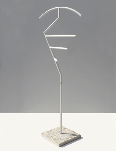 Valet de nuit au sol - RAYS of Sunshine - INSILVIS - en acier / contemporain