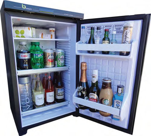 Minibar à portes françaises - CH32 - BARTECH - avec porte battante / pour hôtel