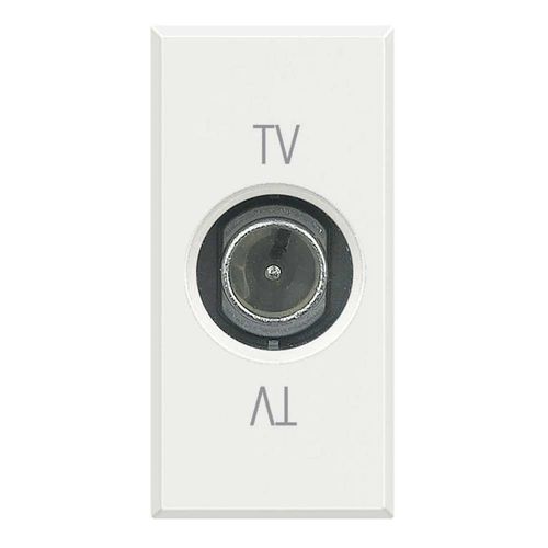 Prise TV - HD4202D - Bticino - murale / en inox / en verre