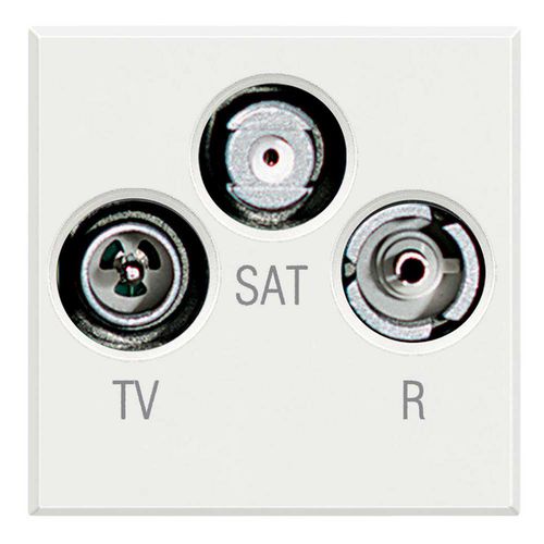 Prise TV - HD4210M2D - Bticino - SAT / RD / triple
