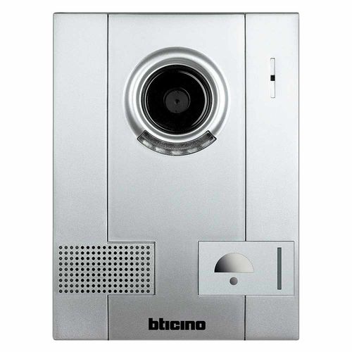 Interphone audio en aluminium - 322020 - Bticino - encastrable / d'intérieur / avec caméra