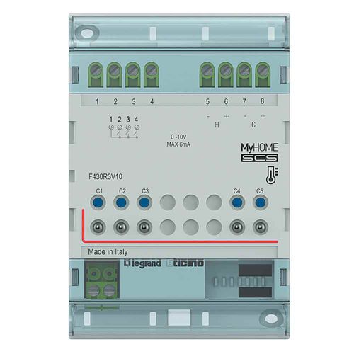 Actionneur rail DIN - 3 CONTACT - Bticino