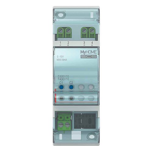 Actionneur rail DIN - 0-10V - Bticino