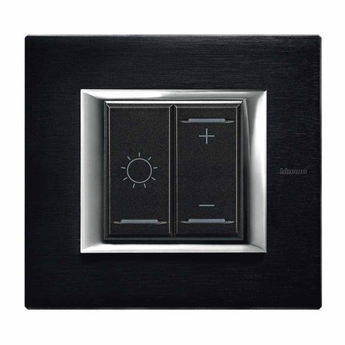 Interrupteur bouton poussoir - H4651KNX - Bticino - automatique / encastré / double