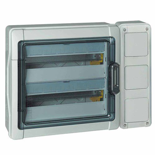 Coffret électrique mural - 18 MODULES - Bticino - industriel / équipé / avec porte