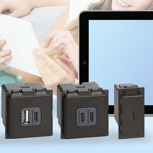 Chargeur USB - K/L/N/NT4287C2 - Bticino